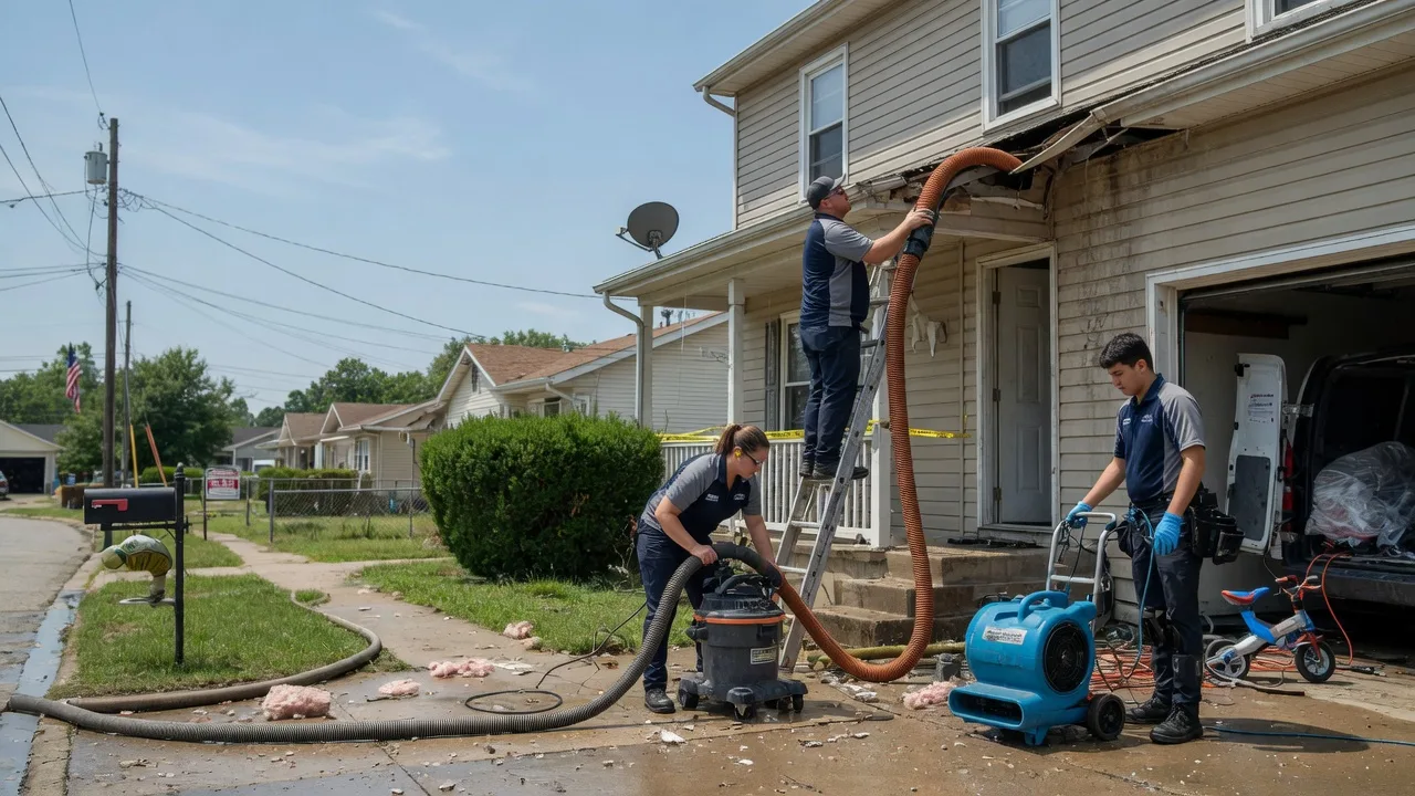Water Damage Restoration in Belleville, WV near me